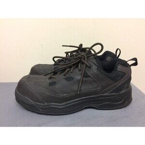 Works-Red Wing Men brown Steel Toe/slip resistant safety Shoes 6555 SZ US 8.5 WW